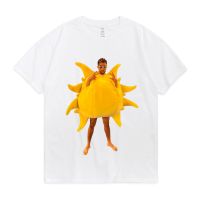 2023NewBad Bunny Neverita Video Sol T Shirt Hip Hop Fashion Funny Graphic T-Shirt Mens Streetwear Oversized T Shirt Pure Cotton Tees
