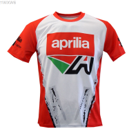 Biker New Summer Maglietta Aprilia Outdoor Motorcycle T-shirt fashion versatile t-shirt