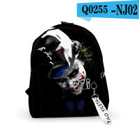 Hip Hop Ha Ha joker School Bags Travel Bags Boys Girls Cute Small Bags 3D Print Oxford Waterproof Key Chain Notebook Backpacks