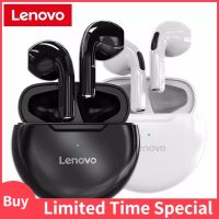 Lenovo หูฟังบลูทูธไร้สาย Ht38กันน้ำ Tws 9d เสียงสเตอริโอระบบสัมผัสความหน่วงต่ำพร้อมไมโครโฟน