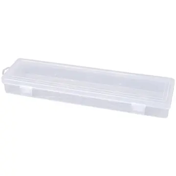 Long narrow deals plastic box