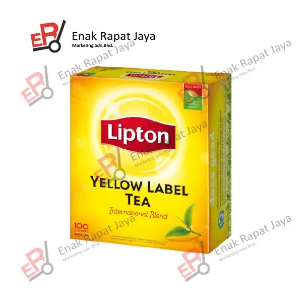 LIPTON TEA BAG (BOX) [100's] Lazada