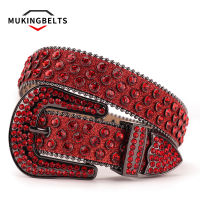 Hot Sale Rhinestones Belts Goth Style for Men PU Leather Strap Cowboy Y2K Girls Fashion Belt for Jeans Accessories