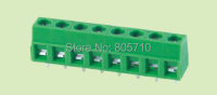 127-5.08-3P PCB Screw Terminal Block Low Profile, 5.08mm Pitch3P 300V10A Straight