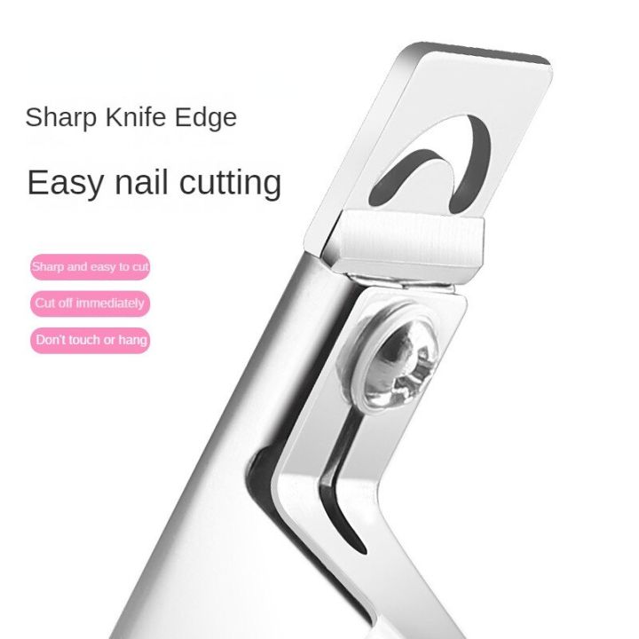 fake-nail-cutter-type-u-word-false-tips-professional-nail-clippers-straight-edge-cutters-manicure-pliers-guillotine-nail-capsule