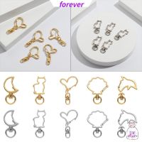 [NEW EXPRESS]❐ FOREVER 5pcs New Trigger Clips Buckles Jewelry Necklace Making Lobster Clasp Hooks Snap Hook Key Pendant Metal Ring DIY Bags Strap Keychain