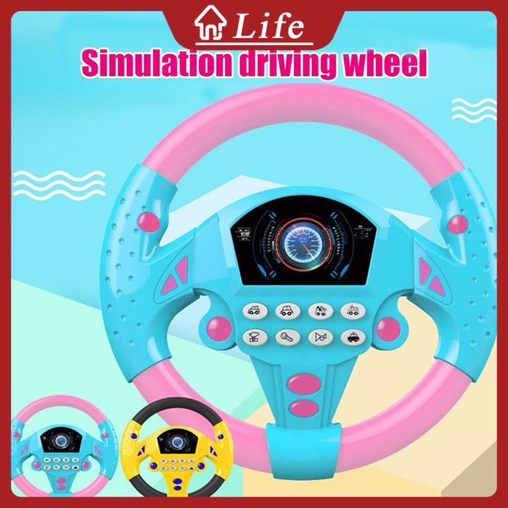 Pretend Co-pilot Steering Wheel Simulation Driving Car Co Pilot ...