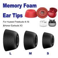 For Huawei Freebuds 4i 5i Honor Earbuds X3 Redmi Buds 4 Pro Earbuds Replacement Tips Memory Foam Ear Tips Pads Cushion Earplugs