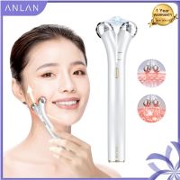 ANLAN Face Roller Massager ประคบร้อน EMS Micro Current V Face Slimming Massager Face Lifting Double Chin Removal คอไหล่ Slimmer Multi-Use