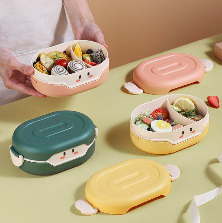Kawaii Lunch Box for Kids School Children Girl Colorful Anime Bento Box