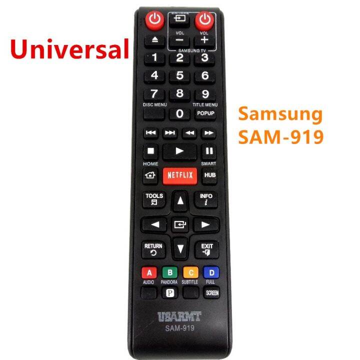 Universal Samsung Samsung SAM919 New REMOTE CONTROL DVD BluRay Player