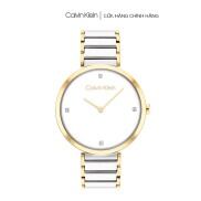 9.9 x DISCOUNT 25% x Đồng hồ Calvin Klein Nữ dây Kim loại SS22
