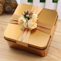 Mini Party Storage Case Decor Tinplate Gift Box Candy Box Delicate Appearance And Durable For Party Gift Storage Boxes