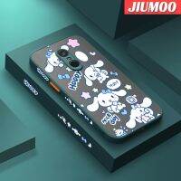 เคส JIUMOO สำหรับ Xiaomi Redmi โน๊ต4 Note 4x Note 4 Pro ลายสุนัขการ์ตูนน่ารักลายสุนัขลอเรลดีไซน์ใหม่ขอบสี่เหลี่ยมด้านข้างบางมีน้ำค้างแข็งโปร่งใสกันกระแทกเคสมือถือแข็งปลอกซิลิโคนคลุมทั้งหมดกล้องป้องกันแสง