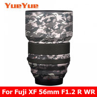 XF 56 F1.2 II รูปลอกผิวไวนิลห่อฟิล์มเลนส์ร่างกายป้องกันสติ๊กเกอร์เสื้อสำหรับฟูจิ Fujifilm XF 56มิลลิเมตร F1.2 R WR XF56mmF1.2 R WR