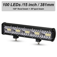 NLpearl 4-23 Inch Light BarWork Light 12V 24V LED Bar for Jeep Trucks Car Tractor Offroad 4x4 SUV ATV Boat Barra LED Headlight