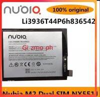 แบตเตอรี่ แท้ ZTE Nubia M2 NX551 Li3936T44P6h836542 รับประกันนาน 3 เดือน ส่งจาก กทม.