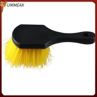 UMMEAX สีเหลืองทาเล็บ แปรงขัดอเนกประสงค์ 8 "ค่ะ ที่จับพลาสติกจับ แปรงขนแปรงไนลอน ที่มีคุณภาพสูง ล้อและยาง