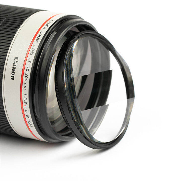 77mm Linear Prism Filter Linear ThreeDivision Photography Camera