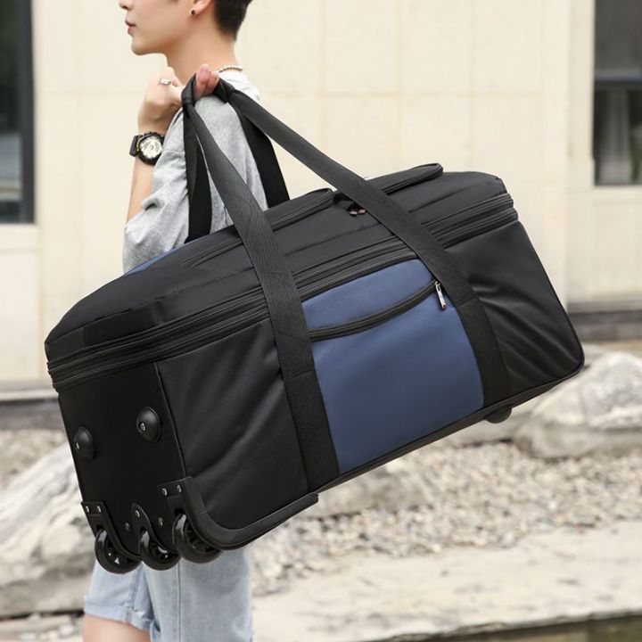 super-large-capacity-trolley-bag-wheeled-storage-bag-carry-on-luggage-travel-suitcase-bag-oxford-waterproof-rolling-luggage