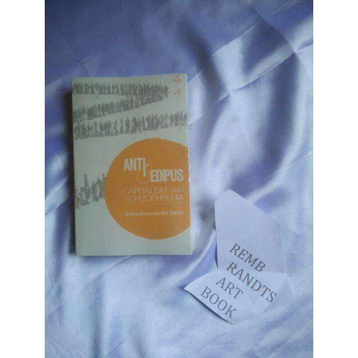Anti Oedipus by Gilles Deleuze Felix Guattari Book Paper in English for Entertainment Lazada PH