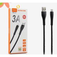 สายถัก d-power USB Cable U-13 3A Fast Charge / สายชาร์จ 3A ชาร์จเร็ว รุ่น U13 สายเชื่อกถัก ไม่หักงอ ยาว 1 เมตร