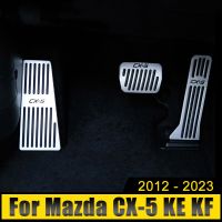 For Mazda CX-5 CX5 KE KF 2012-2015 2016 2017 2018 2019 2020 2021 2022 2023 Car Accelerator Brake Pedals FootRest Pedal Cover Pad