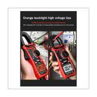 MAYILON HT206B 600A AC Current Two Color Backlight NCV Clamp Digital Meter Ammeter with Carrying Case