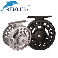 ZZOOI SMART Fly Fishing Reel 75/85mm 3BB Aluminum Alloy Fly Reel Carretilha De Pesca Adjustable Drag Round Coil Fly Fishing Wheel