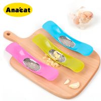 ANAEAT 1pc Garlic Press Crusher Manual Garlic Mincer Chopping Kitchen Gadgets