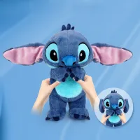 Disney Kawaii Stitch Stuffed Toys Cartoon amp;Cute Lilo amp;Stitch Ears Can Move Plush Dolls Birthday Gift For Kids Or Girlfriend