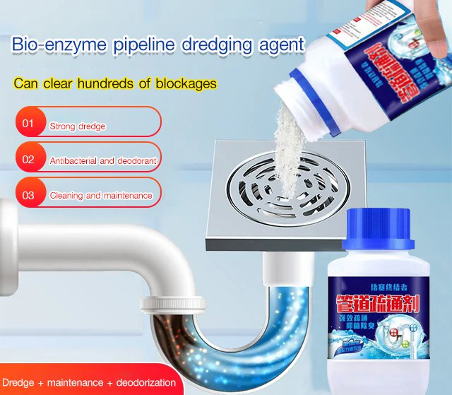 vivistyle Cleaner Drainage Toilet Drain Unclogger Toilet Drain