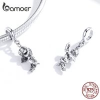 BAMOER Cupid Pendant Authentic 925 Sterling Silver