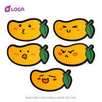 LOGA mousepad blindbox : Mango กล่องจุ่มแผ่นรองเม้าส์ รองคีย์บอร์ด รูปน้อนมะม่วง