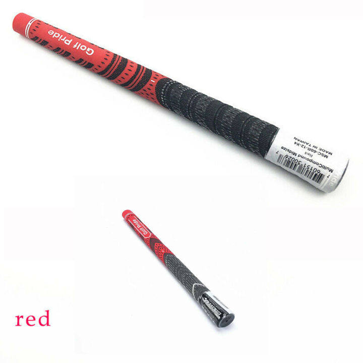 คุณภาพสูง-13-pcs-golf-prid-grip-multicompound-red-standard-golf-grips-anti-slip-grip-uk