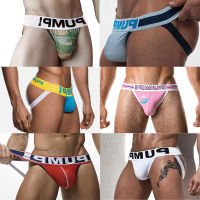 6ชิ้นมาใหม่ผ้าฝ้ายนุ่มเกย์ผู้ชายเซ็กซี่ชุดชั้นในทองผู้ชาย Jockstrap พิมพ์ชุดชั้นในชายบุรุษ T Hongs และจีสตริงของขวัญ