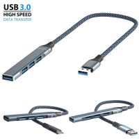 IRCTBV Splitter ความเร็วสูงรับส่งข้อมูลอะแดปเตอร์ OTG แล็ปท็อปแบบแท่นวางมือถือ USB ตัวขยาย3.0 4พอร์ต