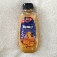 HONEY MUSTARD American Classic Brand All Natural Made in USA 340g 12 OZ. มัสตาร์ด ผสม น้ำผึ้ง