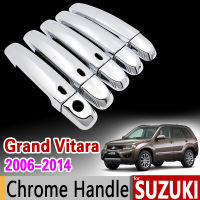 สำหรับ Suzuki Grand Vitara 2006 - 2014 Chrome Handle TRIM ชุด Grand nomade escudo 2007 2009 2010 2012อุปกรณ์เสริมรถ stylings