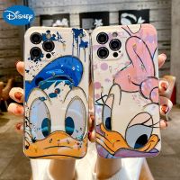 [Fast]นิ่ม DISNEY [Fast]กากเพชรสำหรับ iPhone 14 13 12 11 Pro Max,[Fast]มือถือเนื้อนิ่มลายดอกเดซี่มิกกี้เป็ดโดนัลด์น่ารัก XS XR 7 8 Plus SE