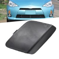 กันชนหน้าฝาเบ็ดลากพลาสติกสีดำ52127-52941กรอบกันชนสำหรับ Toyota For Prius C 2012-2014