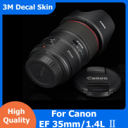 Cho Canon Ef 35Mm F1.4 L II USM Chống Xước Máy Ảnh Ống Kính Sticker Coat