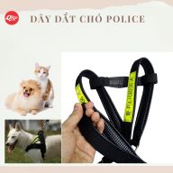 Orgo - Bộ Dây dắt chó police dog phản quang thumbnail