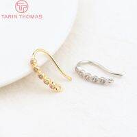 【YF】❃  (1954)6PCS Height 15MM Gold Color with Earrings Hooks Diy Jewelry Findings Accessories