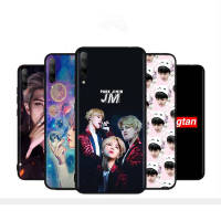 Black อ่อนนุ่ม ซิลิโคน เคสโทรศัพท์ หรับ Samsung A01 A50S A31 M31 M21 A51 A10S A30S A11 A20 A50 A21S A21 M30 A71 A20S A70 M30S A30 A10 M51 H-9 Bangtan Boys