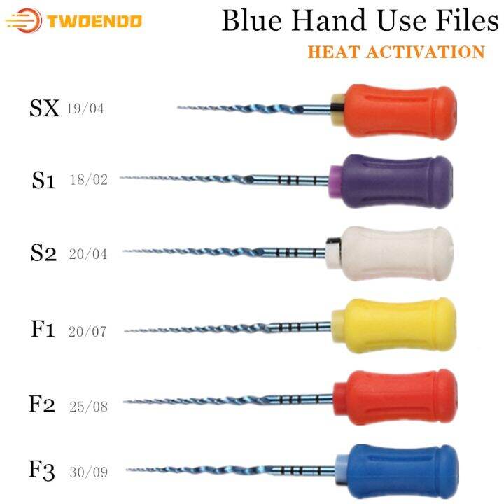 Dental Endodontics Files Niti Hand Use Super Blue File SXF3 Dental