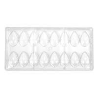 Lotus Shape PC Polycarbonate Chocolate Mold 3D Food Chocolate Mould Baking Mold Tools