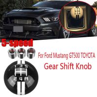 Gear Shift Knob 5-Speed Utomatic GearShift Shifter Stick Lever for Ford Mustang GT500 for TOYOTA