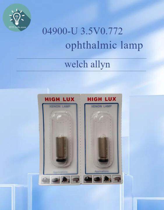 welch allyn HPX049 04900U 3.5V 0.772 ophthalmic lamp,WelchAllyn 04900