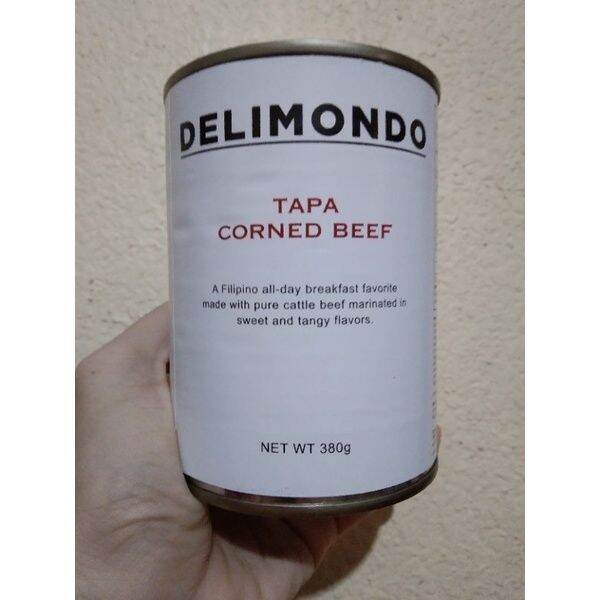 380g Delimondo Tapa Corned Beef Filipino All Day Breakfast Favorite
